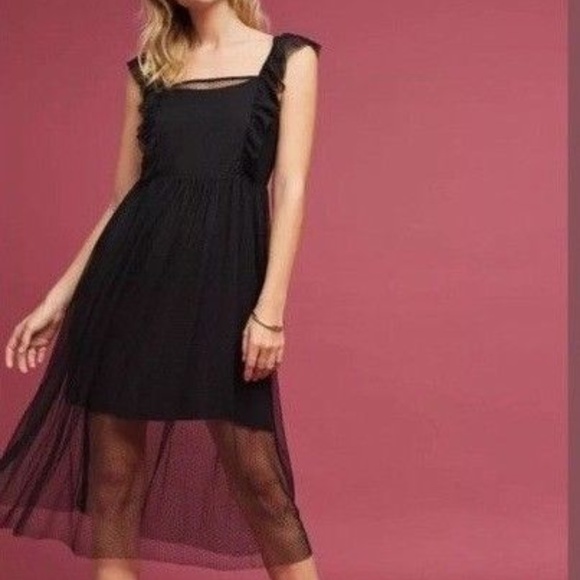 Anthropologie Dresses & Skirts - Layered Apron Dress by Maeve from Anthropologie M